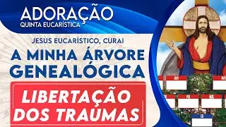 JESUS EUCARÍSTICO, CURAI MINHA ÁRVORE GENEALÓGICA | ADORAÇÃO | @PadreManzottiOficial