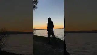 Закат на Волге