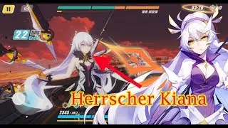 Raiden Mei VS Kiana Herrscher Mode (Story Chapter 8 Act 2) - Honkai Impact CN (崩坏3rd)