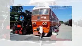 ✿Музей паровозов. Новосибирск С Днем Железнодорожника!!!