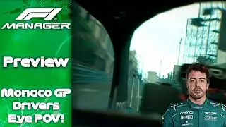 Helmet Cam + Monaco 😍 F1 Manager 23 Preview!