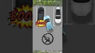 The correct way to drive when reversing out of a parking space