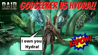 Godseeker Is a Boss Vs the Hydra!  Raid:  Shadow Legends