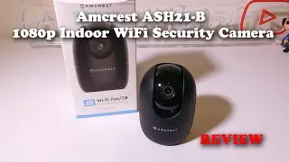 Amcrest ASH21-B 1080p Indoor WiFi Security Camera REVIEW