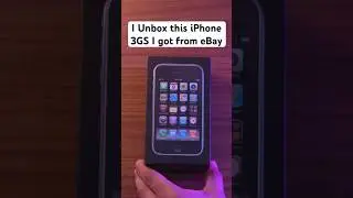 I Unbox this iPhone 3GS only to get SCAMMED!!!
