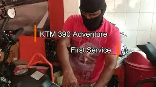 KTM 390 Adventure First Service | Kirti Nagar | Best KTM Service Center in all over Delhi