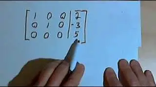 Augmented Matrices with 0, 1 or Infinite Solutions 141-44