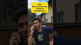 Friends in Architecture College ! #funny #youtubeshorts #architecture