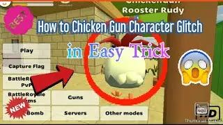 How To Chicken Gun Character Glitch in Easy | 128 Gaming TV |