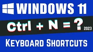 Windows 11 Keyboard Shortcuts | Boost Productivity with Shortcuts in 2023!