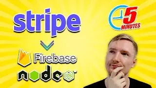 I Built Stripe in 5 MINUTES Using Firebase and NodeJS | Firebase and Node JS Programming Tutorial