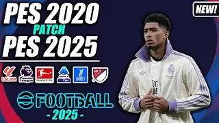 ⚽ PES 2020 Patch 2025 | PARCHE 24/25 (HD)