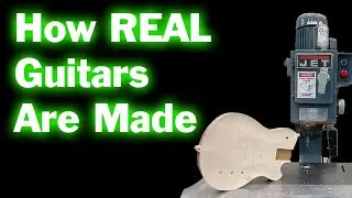 How REAL Guitars Are Made