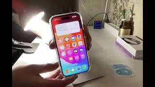 Клею стекло + чехол на яблоко 15