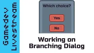 Working on Branching Dialog with Unity and Inkle - Flatten the curve livestream