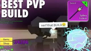 Sharkman Karate + spiker trident combo | blox fruits