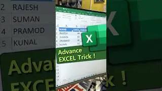 👀🙄Advance Excel Trick 👀Excel Table benefits 