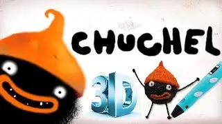 CHUCEL-ЧУЧЕЛ: Черный зверек своими руками 3D ручкой | HandMade Chuchel