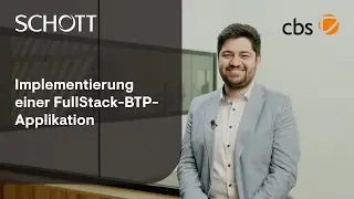 SCHOTT ID - Implementierung einer Fullstack SAP BTP Applikation