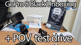 GoPro 8 Black + POV Test Drive 4K Superview