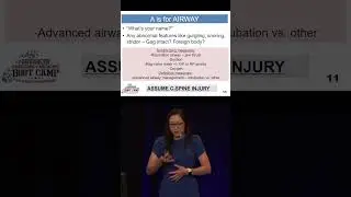 A is for Airway 