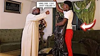 FAKE DEAD BODY PRANK ON MY AFRICAN DAD *GONE WRONG*