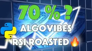 ROASTING 🔥 Algovibes RSI Trading Strategy [70% Winning Rate]