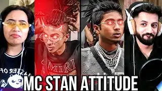 Mc Stan Attitude Videos Reaction | Emiway vs Mc Stan Attitude