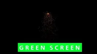 Welding Particles Falling - Green Screen Video - Stock Video Footage - No Copyright Animated Videos