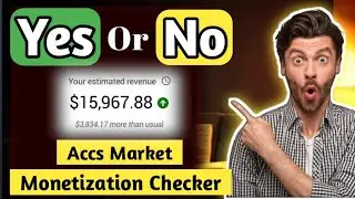 💥💥💥 How To Know If A YouTube Channel Is Monetized On Accs Market