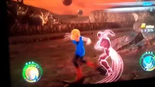 Dragonball Raging Blast 2 Metal Cooler Charged Smash Attack Stuns Android 18 Ryona