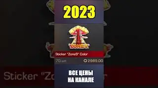 2022-2023 Sticker Zona9 Color #стандоф #standoff #standoff2