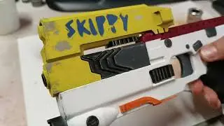 Cyberpunk 2077 Skippy Pistol - 3D printed