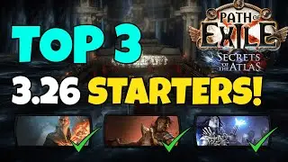[POE 3.26] New 3 STARTER Builds 🔥 Part 2 | Path of Exile: Secrets of the Atlas