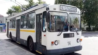 ПОЕЗДКА НА ТРОЛЛЕЙБУСЕ ЗИУ 9 В ГОРОДЕ ВИДНОЕ🚎