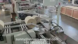 Línea de producción de máquinas para fabricar rollos de toallas de papel maxi de Arabia Saudita