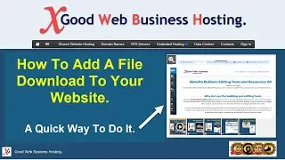 How To Add A File Download To Your Website | A Quick Way To Do It.