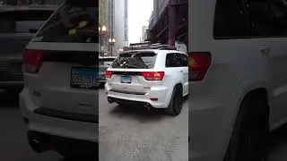 LOUD Jeep Cherokee SRT-8 w/ Borla Exhaust Start Up!