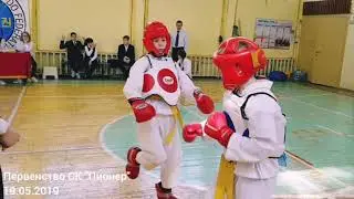 Первенство СК Пионер. Тхэквондо ITF. Максим Покровский.