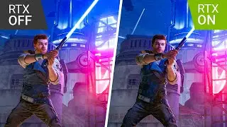 Star Wars Jedi Survivor | RTX OFF vs RTX ON | Ray Tracing Comparison | PC Gameplay