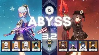 C0 Ayaka Freeze team  / C0 Hu Tao Vape team - New 3.2 Spiral Abyss Genshin Impact