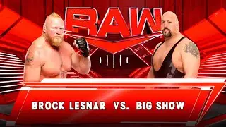 Brock Lesnar vs. Big Show | WWE 2K23 | Ultra Realistic Graphics 4K 60FPS [RTX 4090]