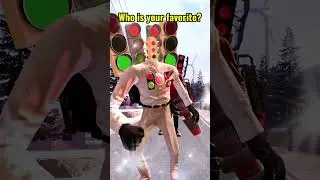 WHO IS YOUR FAVORITE ? EVOLUTION UPGRADED TITAN SPEAKERMAN 