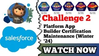 Platform App Builder Certification Maintenance (Winter '24) | Salesforce Trailhead | Challenge 2