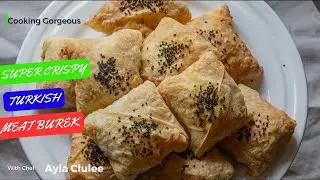 Kiymali Borek - How to Make Turkish Burek Filled with Meat #börek #pastry #turkishfood