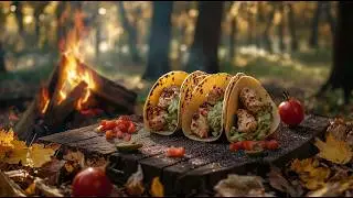 Bushcraft Tacos ASMR - Smoky, Juicy, Unforgettable!