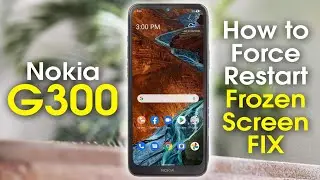 Nokia G300 How to Soft Reset If the Screen Freezes | Frozen Screen FIX