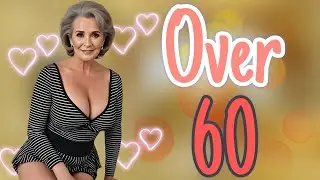 Natural Older Women Over 60 💄 Fashion Tips Review Part 19