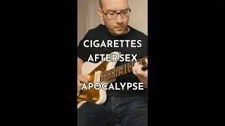 Cigarettes After Sex - Apocalypse | Guitar Instrumental Cover