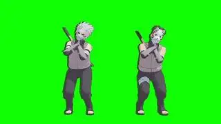 Naruto Green Screen Animation 【NARUTO MMD】